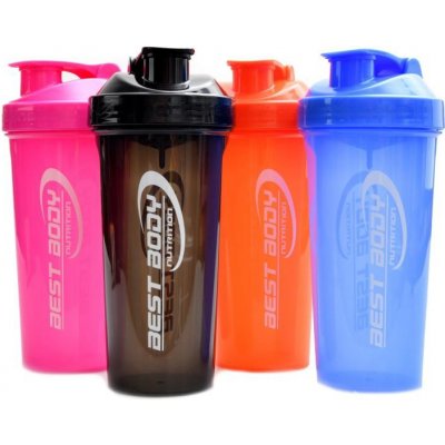 Best body nutrition Shaker protein smart shake NEW 800 ml černý – Hledejceny.cz