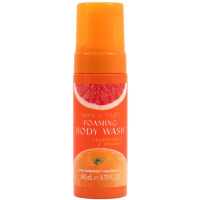 Somerset Toiletry Tropical Fruits Grapefruit & Pomeranč mycí pěna na tělo 140 ml – Zboží Dáma