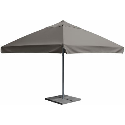MVIA (Moravia Propag) Slunečník ANTHRACITE Plus 3,5 m (potah s volánem) Světle šedá – Zboží Dáma
