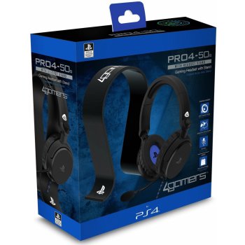4Gamers Bundle Headset and Headset Stand - PS4