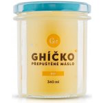České Ghíčko Ghí přepuštěné Máslo čisté Bio 340 ml – Zboží Dáma