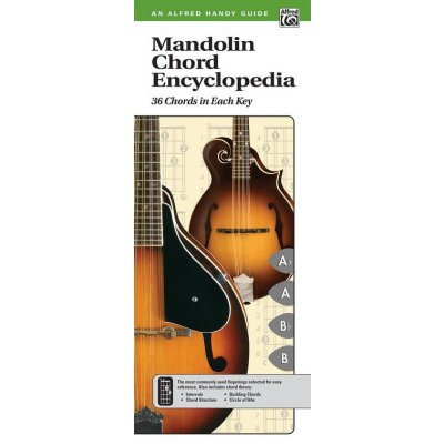 Mandolin Chord Encyclopedia Handy Guide akordy na mandolínu – Zboží Mobilmania