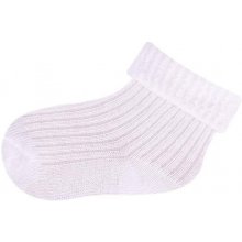 bílé ohrnovací ponožky