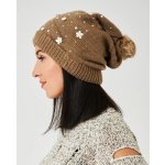 Mocha čepice s květinami – Hledejceny.cz