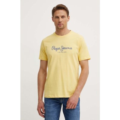 Pepe Jeans ABEL tričko s potiskem PM509428 žlutá