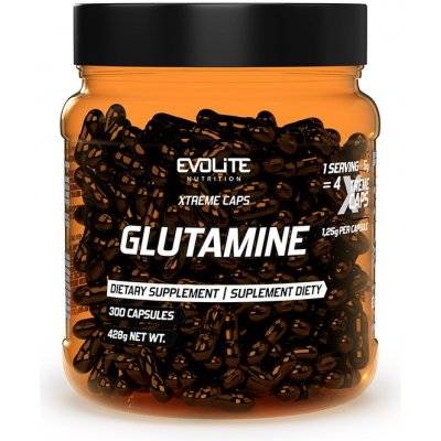 EVOLITE NUTRITION Glutamine 1250 Xtreme 300 kapslí