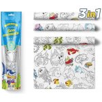 PEXI Malovací ubrusy 3 ks Mořská zvířátka Sea Animals – Zboží Mobilmania