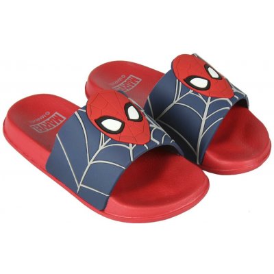 Cerdá Pantofle gumové Spider-man červenomodré – Zboží Dáma