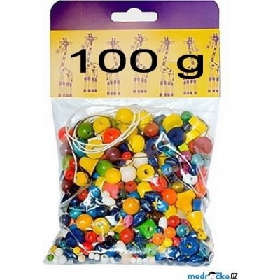 Navlékací perle - Mix perlí barevný 100g (Detoa)