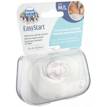 Canpol Babies Chránič prsní bradavky EasyStart univerzální M/L 2 ks