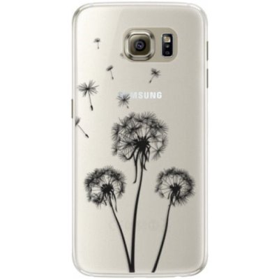 iSaprio Three Dandelions Samsung Galaxy S6 Edge černé – Zbozi.Blesk.cz