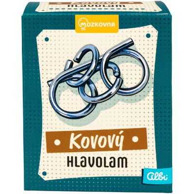 Kovový hlavolam Kroužky – Zboží Mobilmania