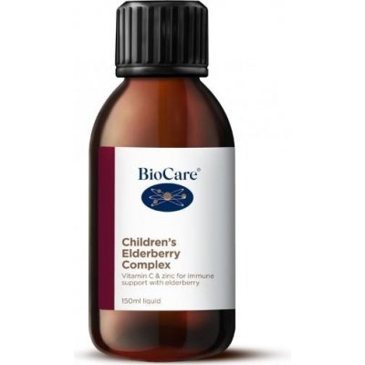 BioCare Children's Elderberry Complex perorální roztok na podporu imunity 150 ml – Hledejceny.cz
