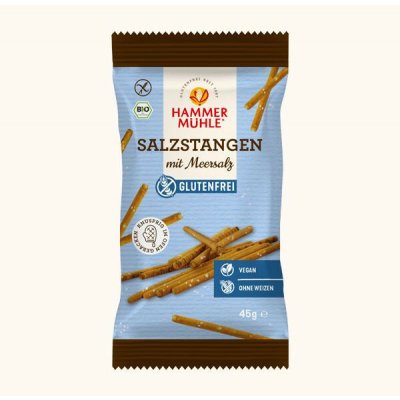 Hammermühle Tyčinky solené bio BIO VEGAN BEZLEPEK 45 g – Sleviste.cz