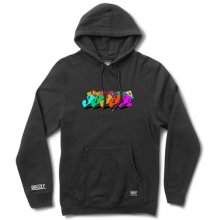 GRIZZLY mikina Kicking Back Pullover Hoodie BLK