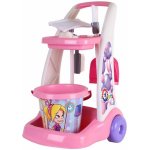 Teddies Uklízecí sada/uklízečka plast s vozíkem s doplňky – Zbozi.Blesk.cz