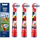 Náhradní hlavice pro elektrický zubní kartáček Oral-B Stages Kids Mickey Mouse 3 ks