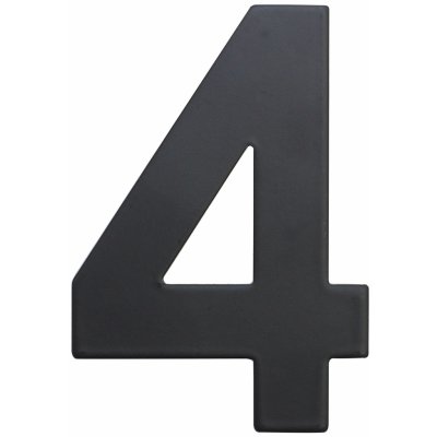 Richter Czech Nerezové číslo v plochém „2D“ provedení RICHTER RN.75L.4.CE – Hledejceny.cz