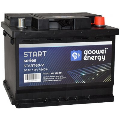 GOOWEI ENERGY 12V 60Ah 540A START60-V | Zboží Auto