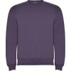 Pánský rolák Clasica unisex svetr s výstřihem crewneck šeříková