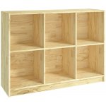 Knihovna 104x33x76 cm masivní borovice – Zbozi.Blesk.cz