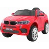 Dětské elektrické vozítko BMW X6M elektrické autíčko + Eva kola červená