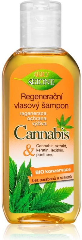 BC Bione Cosmetics Regenerační šampon na vlasy Cannabis 80 ml