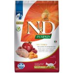 N&D Pumpkin Adult Cat Grain Free Neutered Quail & Pomegranate 5 kg – Hledejceny.cz
