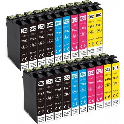 MultiPack.cz Epson 502 XL Multipack 20-pack - kompatibilní – Hledejceny.cz