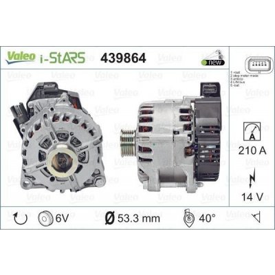 Generátor startéru VALEO 439864 | Zboží Auto
