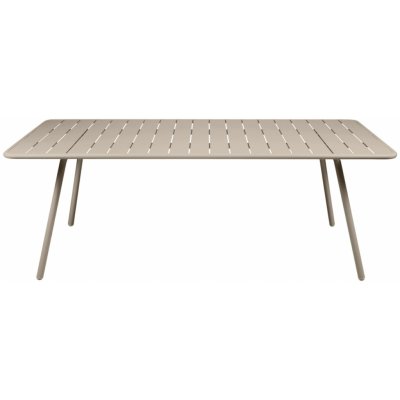 Fermob Luxembourg 207 x 100 cm kovový stůl Muškátově šedý – Hledejceny.cz