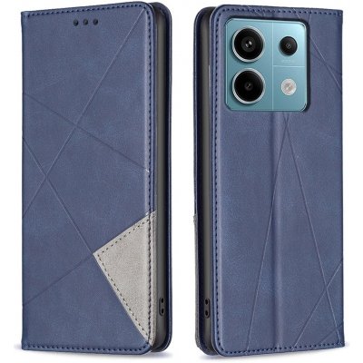 Triangle knížkové Xiaomi Redmi Note 13 4G/Poco M6 Pro - modré – Zbozi.Blesk.cz