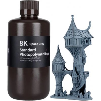 ELEGOO 8K Water-washable Resin Space Grey 1kg – Hledejceny.cz