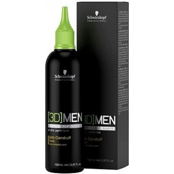 Schwarzkopf [3D] Mension Anti-Dandruff Tonik tonikum proti lupům pro muže 150 ml