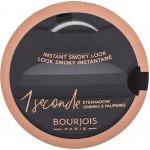 Bourjois 1 Seconde oční stíny pro okamžité kouřové líčení 01 Black on Track 3 g – Zboží Dáma