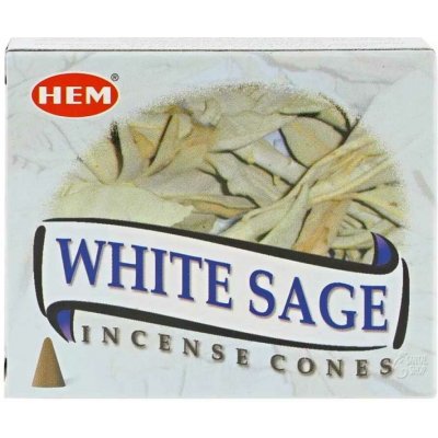 Hem White Sage indické vonné františky 10 ks – Zboží Dáma