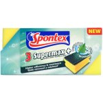 Spontex Super Max+ houba tvarovaná velká 3 ks – Zboží Dáma
