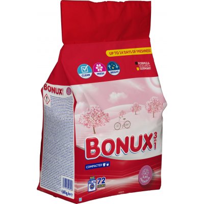 Bonux Color Pure Magnolia 3v1 prací prášek na barevné prádlo 72 PD 4,68 kg – Hledejceny.cz