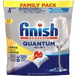 Finish Quantum All in 1 kapsle do myčky nádobí Lemon Sparkle 120 ks – Zboží Dáma
