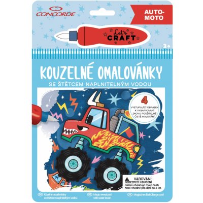 Kouzelné omalovánky Concorde - Auto-moto