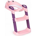 Ecotoys Záchodové prkénko se žebříkem růžové – Hledejceny.cz