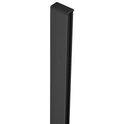 Polysan ZOOM LINE BLACK rozšiřovací profil pro nástěnný pevný profil 15mm ZL915B