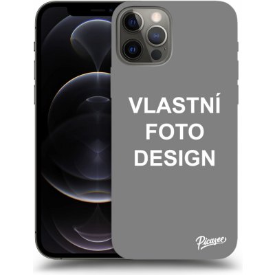 Pouzdro Picasee silikonové Apple iPhone 12 Pro - Vlastní design/motiv čiré – Zboží Mobilmania