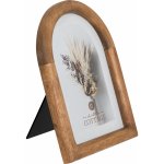 Atmosphera Dřevěný fotorámeček FELISA, 13 x 18 cm hnědý – Zboží Živě