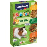 Vitakraft Kräcker TrioMix morče citrus & zelenina & med 3 x 56 g – Sleviste.cz