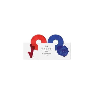 New Order - Substance '87 Red,Blue LP