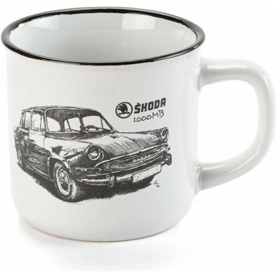 decoDoma Keramický hrnek ŠKODA 1000MB 330 ml – Zboží Dáma