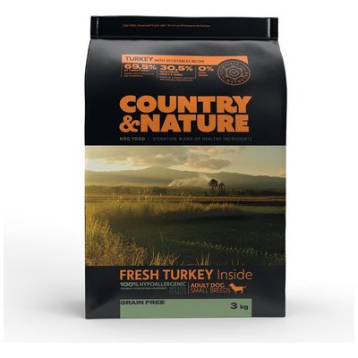 Country&Nature Turkey with Vegetables 3 kg
