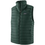 Patagonia DOWN SWEATER VEST tmavě zelená – Sleviste.cz