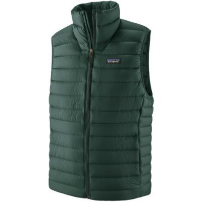 Patagonia DOWN SWEATER VEST tmavě zelená – Sleviste.cz